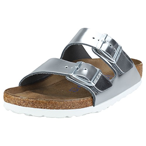 Birkenstock Arizona Leder Softfootbed, Ciabatte