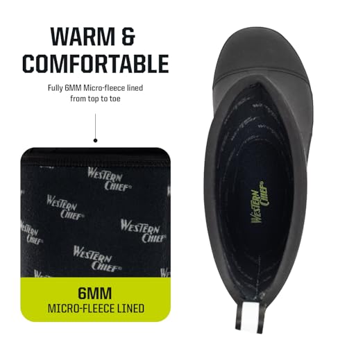 Western Chief Women's 365 Neoprene Rain Boots for Women - 100% Waterproof Rubber Boots for Women with Anti-Slip Outsole - Cold-Rated Muck Boots for Women for All-Weather Protection4