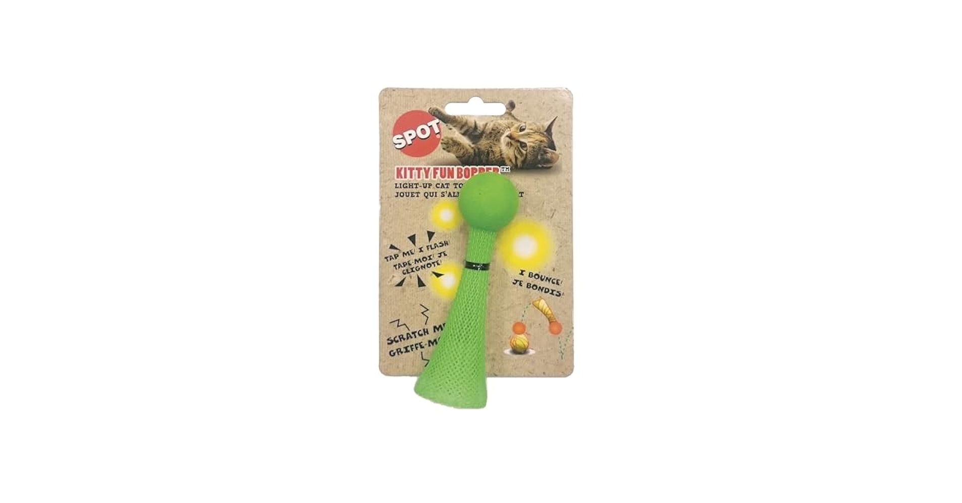Amazon.com: SPOT Kitty Fun Boppers Cat Toys, Plain : Pet