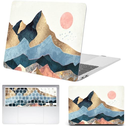 Funda MacBook Pro 16 A2141 verde azulado ideal para proteger tu portátil en la cafetería