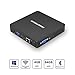 Produktbild MINISFORUM Windows 10 Pro Mini PC, Intel Atom Z8350 Quad-Core Prozessor, 4 GB DDR3 64 GB eMMC, Unterstützung für lüfterlose Mini-Desktop-Computer 4K HD/HDMI+VGA Port/Dual WiFi/Gigabit Ethernet/BT 4.2