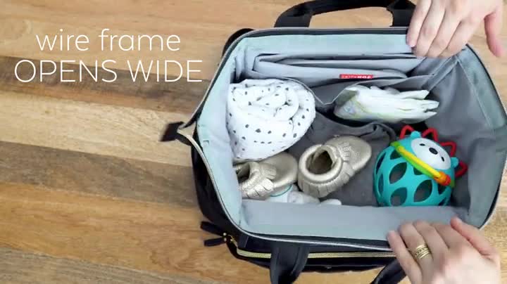 skip hop mainframe changing backpack