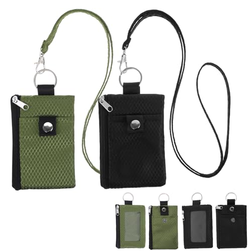 2Stück Brustbeutel mit RFID Schutz Anti-Diebstahl Unisex Reisegeldbeutel Weicher Brustbeutel Reisen Wasserdicht Umhängebeutel Tasche Verstellbarem Diebstahlsicher Brusttasche für Passport Kreditkarten