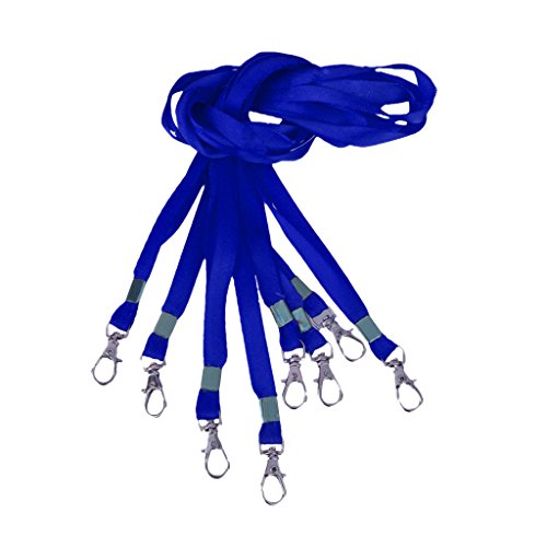 10x Portabadge Lanyard Laccio da collo Scheda ID