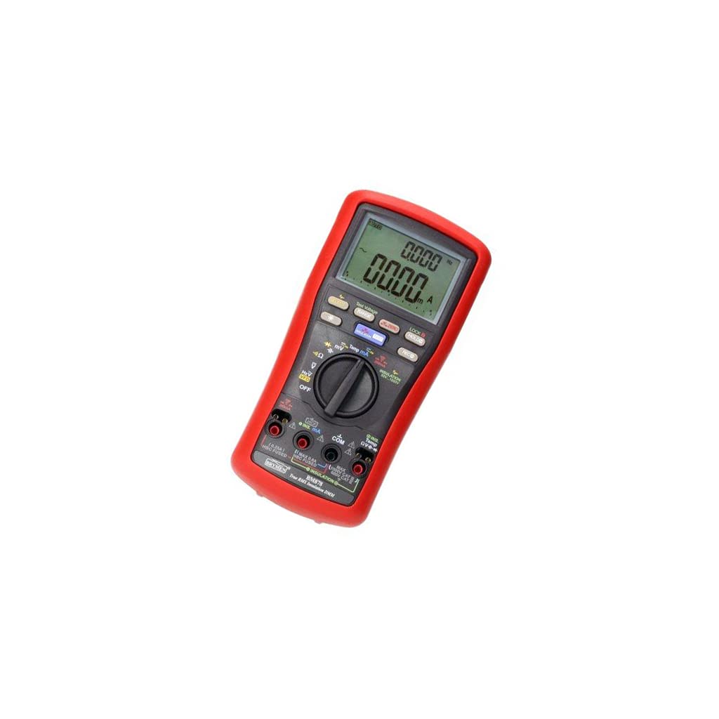 BM878 Insulation Resistance Meter 2X LCD,bargraph I AC: 60mA/600mA BRYMEN