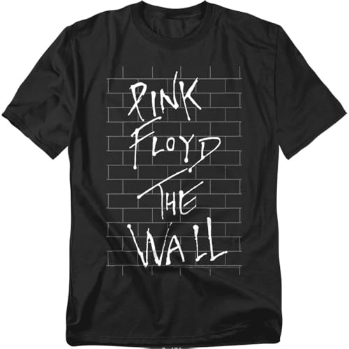 Pink Floyd Popfunk The Wall Album Rock Band T-Shirt & Stickers - Medium - Black