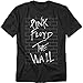 Pink Floyd The Wall Album Rock Band Black T Shirt & Exclusive Stickers (Medium)