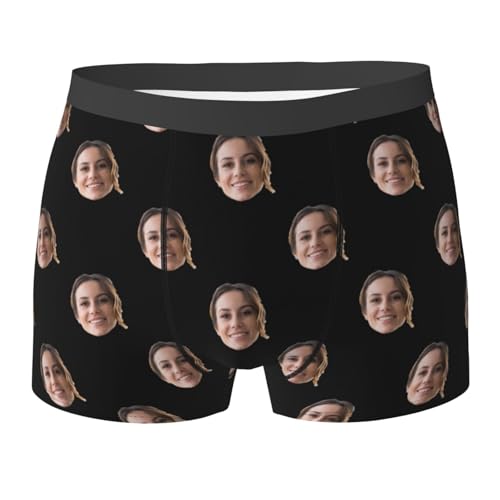 Personalized Custom Boxers For Him: Valentines Day Gifts - Customize Now
