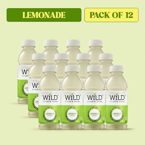 Image of Wild Vitamin Drink (400 ml (Pack of 24), Lemonade)