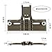2 Packs UPGRADED W10350376 Dishwasher Top Rack Parts for kenmore,W/ 0.9 In Diameter Wheels Fit Kenmore Whirlpool Kitchen aid Dishwasher Rack Adjuster for w10350374 wdt780saem1 w10311123b kuds30ixbl8