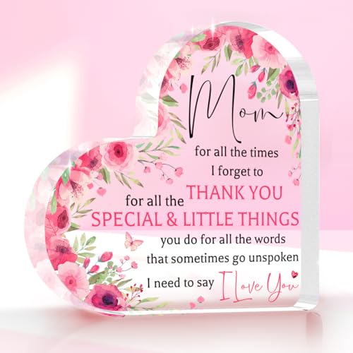 Mom Gifts for Mothers Day, The Best Mom Gifts, Inspirational Quotes Gift for Mothers Aunt Sister...