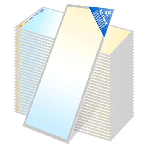 Aphyni 30PACK 2x4 LED Flat Panel Light, 7700 Lumens, 0-10V Dimmable, 30W/40W/50W/60W/70W Power Selectable, 3000K-6500K CCT Adjustable, 120-277V Drop Ceiling Light for Office, School, Commerc