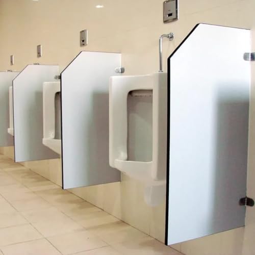 Wall-Mounted Urinal Partition Screen Men‘s Urinal Divider & Privacy Baffle Toilet Partition for Public Restrooms & Shopping Malls (1 Piece)
