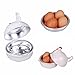 BESTONZON Mothers' Gifts Chicken Shape Microwave 4 Egg Boiler Steamer Poacher Boiler Cooker Kitchen Tools