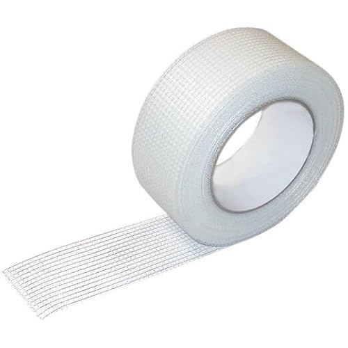 1 rouleau (90meter) Grille bande de tissu ruban de jointoiement Tissu autocollant 50 mm 51985090