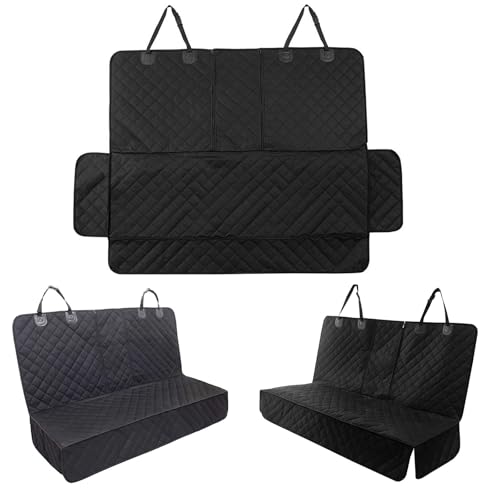 Dog Seat Covers For Cars Back Seats | Rear Car Seat Protector Cover For Dogs | Universal Size 133cm Waterproof Non-slip Scratch-proof Dog Car Backseat Protector Mat For Auto Van Suv - Image 4