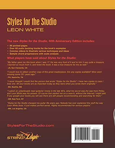 Styles For The Studio - 40th Anniversary Edition: A Foundation for Modern Guitar Improvisation - Image 2