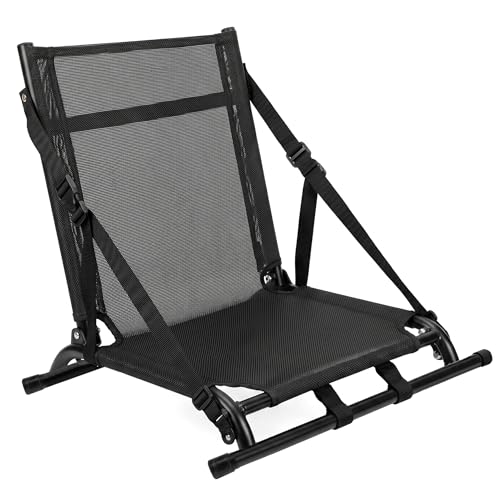 Siège de kayak pliable pour paddle et sortie de pêche