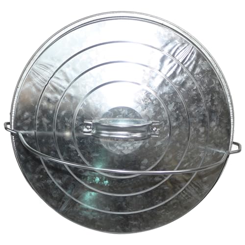 Caneca de Basura de Acero Galvanizado 6 Galones miniatura 3