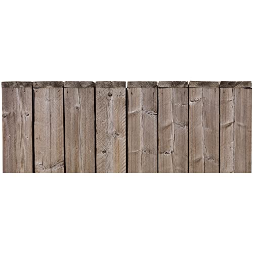 Autocollant mural en bois pour tête de lit, style cabane, 60 cm X 160 cm - Décoration murale pour chambre à coucher