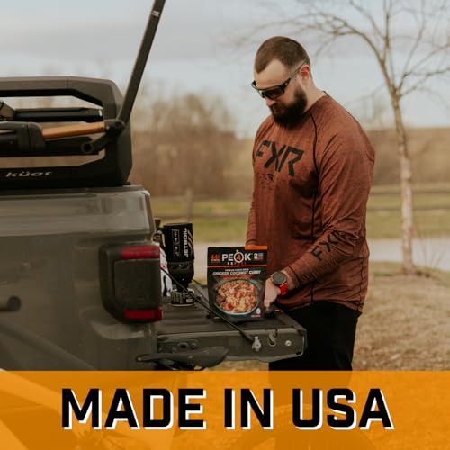 Peak Refuel Chicken Coconut Curry | Freeze Dried Backpacking and Camping Food | Amazing Taste & Quality | High Protein | Real Meat | Quick Prep (2 Serving Pouch) - Image 6