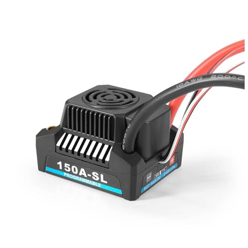 ESC 150A sin escobillas 2-4S variador impermeable para coche RC 1/10 camión 1/8 2