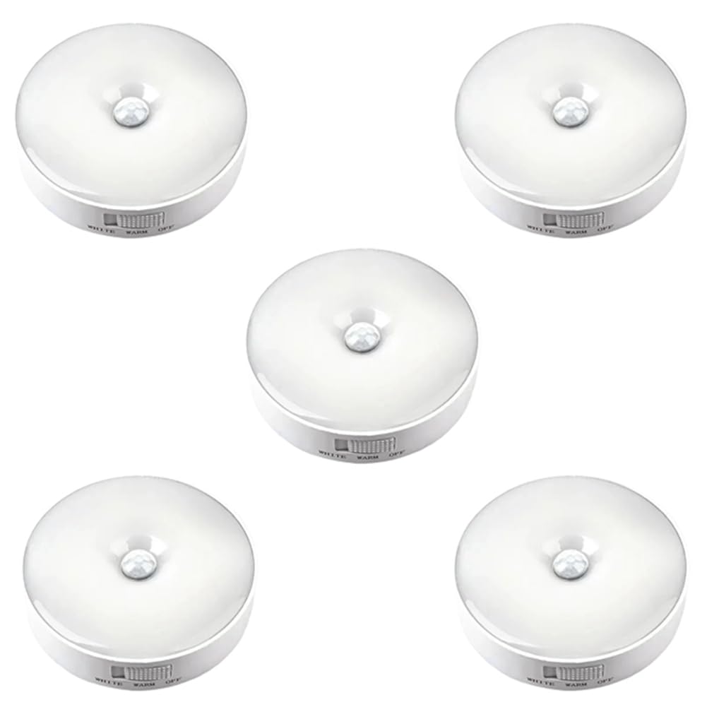 UDSKNV[KSL Magnetic LED Sensor Lamp USB Rechargeable Human Body Induction Light for Bedroom Home Corridor Bedside Mini Wall Lamp