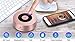 XLEADER [Smart Touch] Mini Bluetooth Speaker SoundAngel A8 (3rd Gen) Premium Rose Gold with Portable Waterproof Case Mic TF Card Aux, for iPhone iPad Shower Electronic Christmas Xmas Gifts