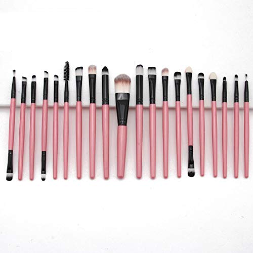 GoodKE Makeup Brushes Set(20 Pieces a Package) Cosmetic Foundation Eyeshadow Lip Brush Makeup Tool Brush Sets