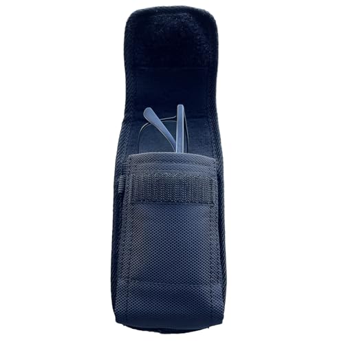 Image of Eyeglass Case, Soft Sunglasses Case | Portable, Outdoor Carrying Organizer, With Carabiner
