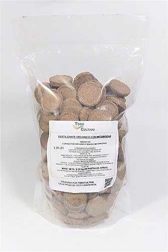 Micorrizas pastillas enraizantes. 35 pastillas aprox. (250grms), Hongo Ascophyllum nodosum Micorrizas y trichodermas de plantación