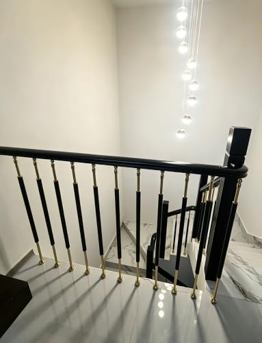 Montants Al-Mg pour rénover un garde-corps d'escalier de villa vieilli - 4