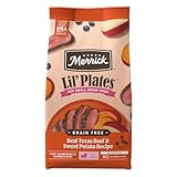 Merrick Lil Plates Grain Free Real Beef + Sweet Potato Recipe Dry Dog Food, 20Lb
