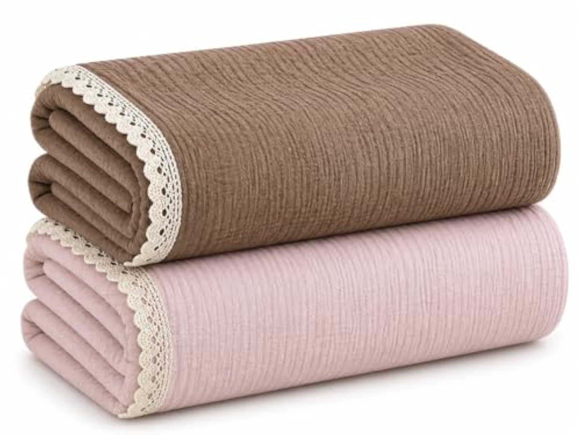 Muslin Baby Swaddle Blanket Set (2 Pack)