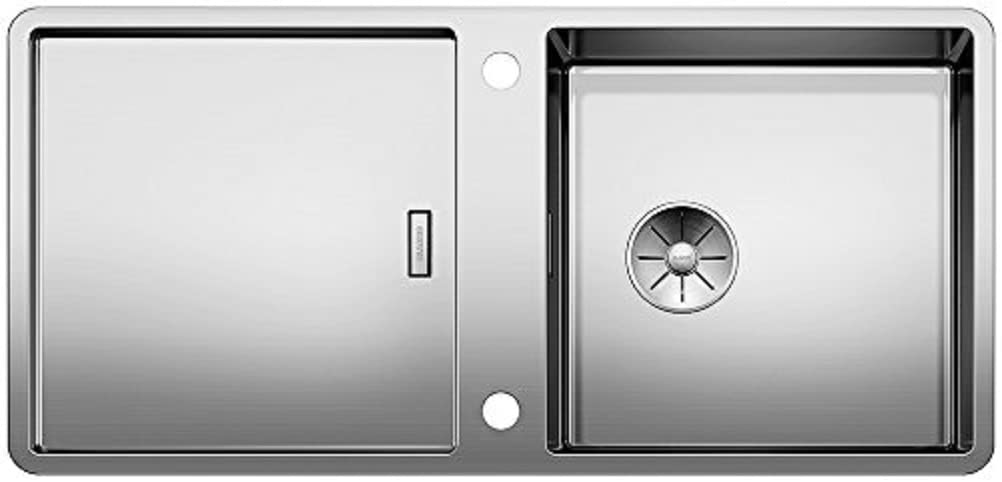 BLANCO 521666 Jaron XL 6 S Kitchen Sink Reversible, Stainless Steel, Satin Gloss