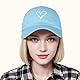 HeyCaps Baseball Cap Damen mit Herzförmiges Stickmuster Baumwolle Mütze Verstellbarem Kappe Outdoor Sports Cap 2024 Neu