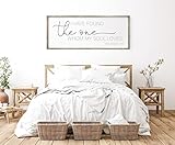 I Have Found The One Whom My Soul Loves Sign - Signs For Above Bed - Above Bed Signs - Bedroom Decor...