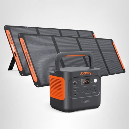 Sponsored Ad - Jackery Explorer 2000 v2 and 2x200W Solar Panels, 2042Wh, 2200W AC Output
