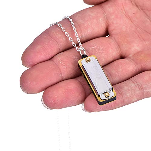 Collier Harmonica, Mini Instrument de Musique Harmonica Portable Collier Musical Jouet pour Enfants et Adultes, 1,4 X 0… - Les Beatles, Paul McCartney, John Lennon, RIngo Starr, George Harrison Collier Harmonica, Mini Instrument de Musique Harmonica Portable Collier Musical Jouet pour Enfants et Adultes, 1,4 X 0… – Image 7