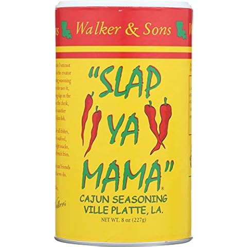 Slap Ya Mama Cajun Seasoning from Louisiana, Original Blend, No MSG and Kosher, 8 Ounce Can, Pack of 3 Cover