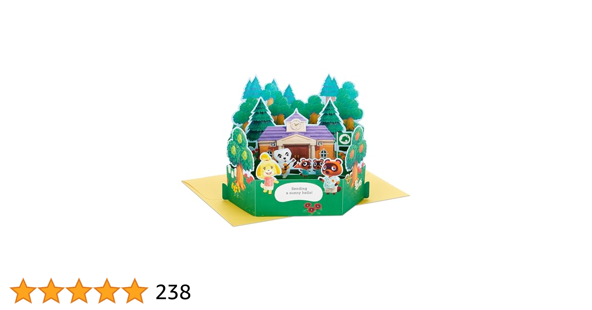 Amazon | Hallmark Paper Wonder どうぶつの森 ポップアップ