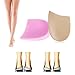 X Leg O Leg Corrector Correction Insole 2 Pairs Silicone Orthopedic Support Soft Shoe Pad for Work Men Women, Heel Inserts