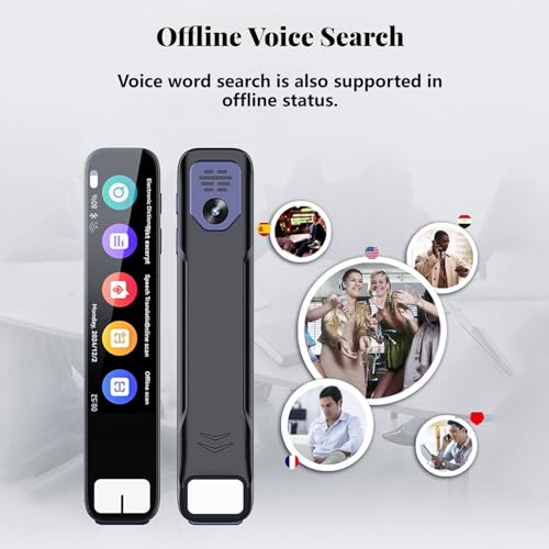 Image of Scan Sense Pen, Scansense Ai Smart Pen, Instant AI Answers for Math, History & More, Offline Translation 60+ Languages for Camera, Bluetooth, Music & File Storage (1 PCS)