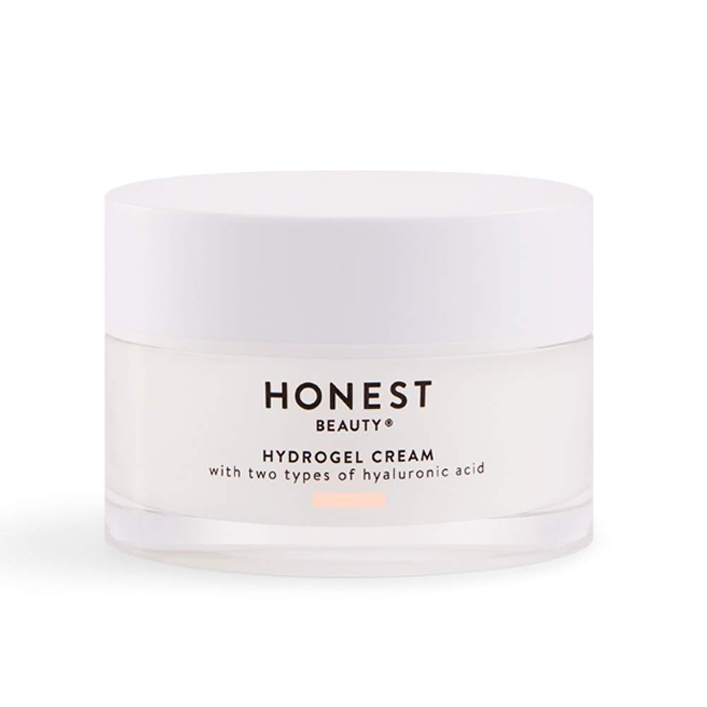 Honest Beauty Hydrogel Cream with Two Types of Hyaluronic Acid & Squalane | Oil-Free, Synthetic Fragrance Free, Dermatologist Tested, Cruelty Free | 1.7 fl. oz.