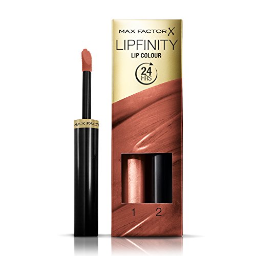 Max Factor Lipfinity Lipstick for Women, 191 Bronzed, 0.14 Ounce