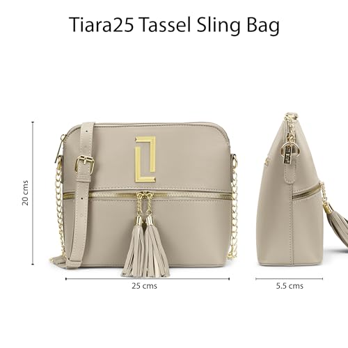 Image of Lavie Luxe Women's Tiara Crossbody Sling Bag | Ladies Purse Handbag | Gift for Women