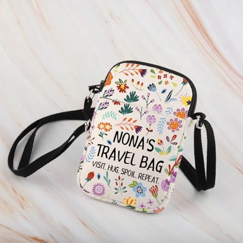 WCGXKO Nona Crossbody Bag Gift Nona Travel Bag Best Nona Ever Gift Mother’s Day Gift for Nona Grandma3