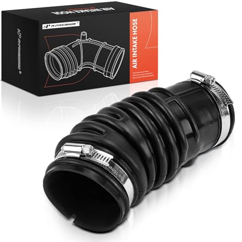 A-Premium Engine Air Clean Intake Hose W/Clamps Compatible with Dodge Grand Caravan/Caravan 1997-2000 & Chrysler Town & Country 1997-2000, Voyager/Grand Voyager 2000 & Plymouth Voyager, Grand Voyager