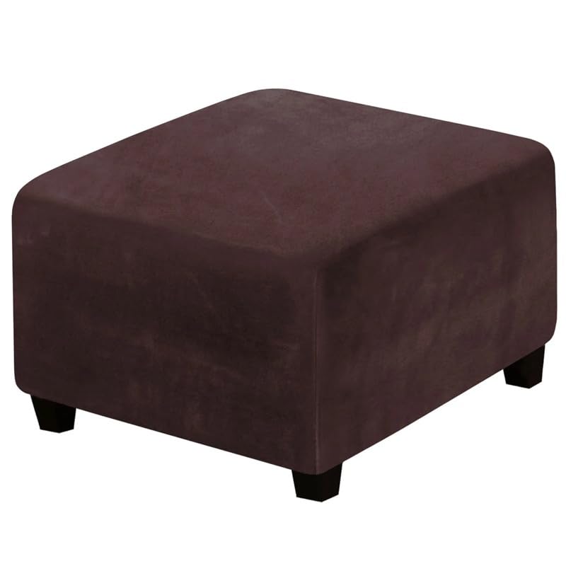 Fundas elásticas for taburetes cuadrados, duraderas, elásticas, de jacquard, antideslizantes, lavables, reutilizables, no se decoloran, fáciles de limpiar, protector de asiento for el hogar, cocina, b