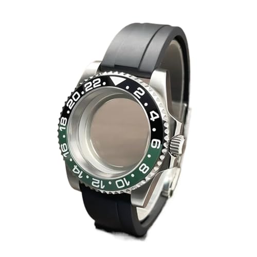 1�� 40mm ���o�[�X�g���b�v NH35 �P�[�X �T�u�Z���~�b�N�x�[�� �X�e�����X�X�`�[�� �T�t�@�C�A�K���X SK Mod �t�B�b�g NH34/35/36/38 ���[�u�����g�E�H�b�`�p(Set 11,No Cyclops)